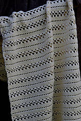 Úžitkový textil - Merino deka s originálnym vzorom - 11302923_
