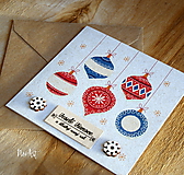 Papiernictvo - Vianočná pohľadnica Gule - 11308220_