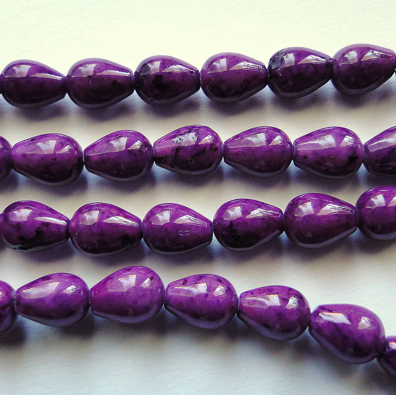 MARBLE kvapka-1ks (5x7mm-fialová)