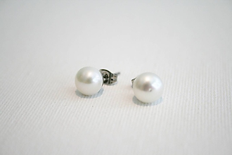 Náušnice - Crystal Pearls (Crystal White Pearl) - 11310119_