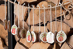 Dekorácie - Výpredaj - Recy vianočné ozdoby - sada 6 kusov - 11305658_