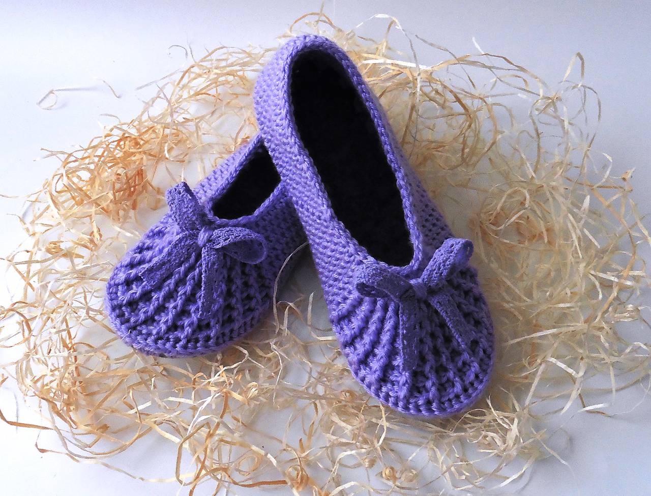 Dámske/Dievčenské/Detské papučky/balerínky (Dámske/Dievčenské/Detské papučky/balerínky č. 36 - farbe fialová)