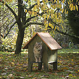 Pre zvieratá - Mačací domček na zimu - 11314930_