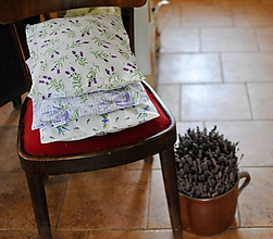 Úžitkový textil - Levanduľové vankúše s pohánkou alebo špaldou - 11311851_