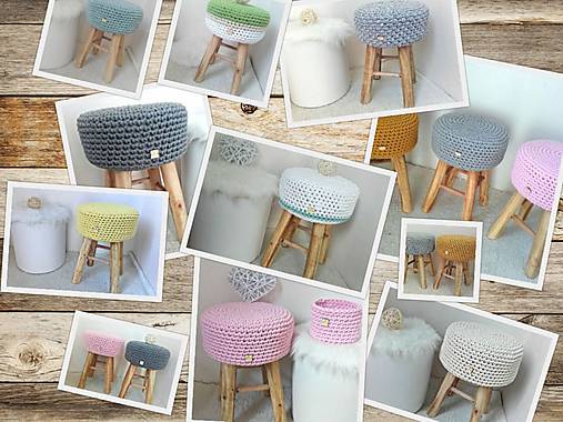 Úžitkový textil - Želám si taburetku :) - 11317776_