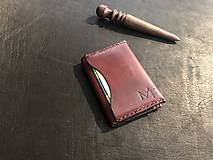 Pánske tašky - Card holder/mini peňaženka (Čokoládová (C)) - 11325232_