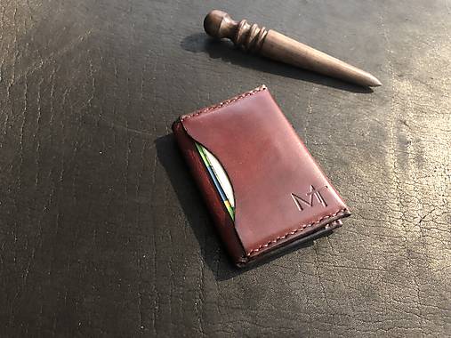 Card holder/mini peňaženka (Čokoládová (C))