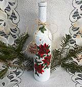 Nádoby - Vianočná fľaša - 11332629_