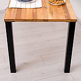 Nábytok - IRID stolová podnož (71cm - Čierna) - 11331610_
