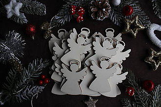 Polotovary - Vianočná ozdoba anjel polotovar - 11333146_