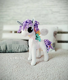 Hračky - Pony jednorožec - biely - 11341200_