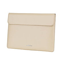 Na notebook - Kožený obal na macbook - tablet - notebook (Béžová) - 11341204_