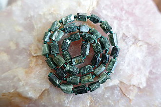 Minerály - Serafinit 7x10mm - 11342240_