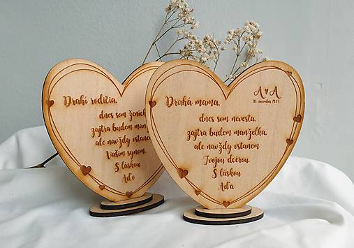 Dekorácie - Poďakovanie k magnetkám .love - 11345441_
