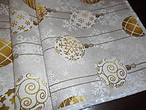 Úžitkový textil - Vianočný obrus stredový. - 11343887_