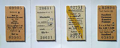 Magnetky - Vlakové lístky - magnetky 3 ks - 11349216_