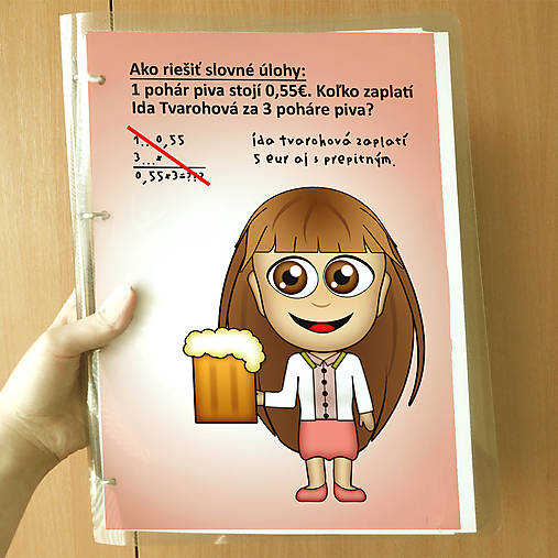 Papiernictvo - Zakladač s návodom na slovné úlohy z matematiky - 11365076_