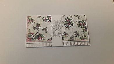 Papiernictvo - Vianočná obálka na peniažky - 11372515_