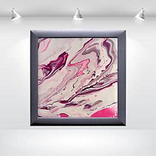 Obrazy - Pink abstract mini - 11377780_