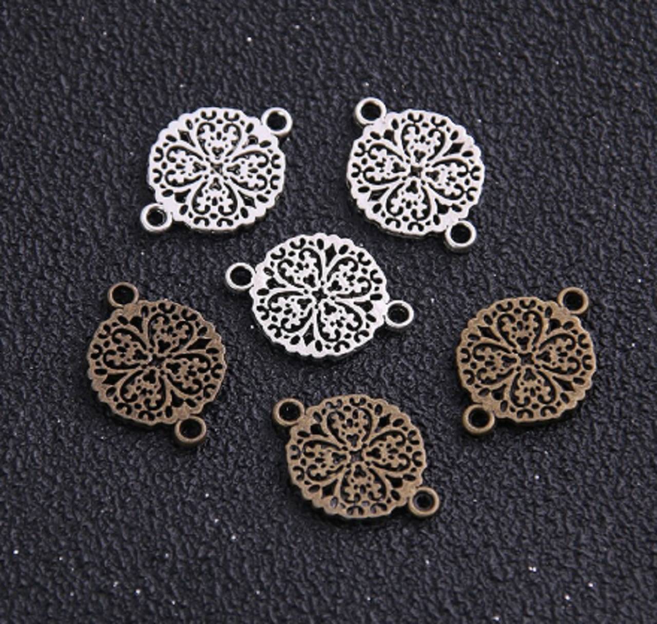 CO104 Konektor ornament 1,8 x 1,2 cm