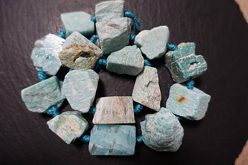 Minerály - Amazonit 30x26 - 11390885_
