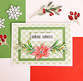 Papiernictvo - Vianočná pohľadnica - 11392301_
