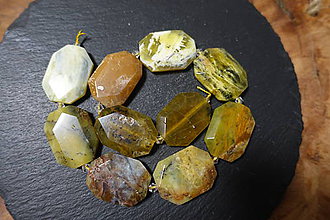 Minerály - Opál žltý 36x26 - 11394142_