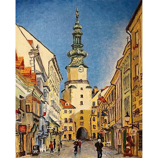 Obrazy - Michalská brána II. - 11394677_