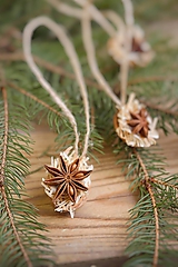 Dekorácie - Vianočné ozdoby Oriešky s korením - 11404141_