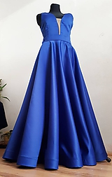Šaty - Kráľovská modra - 11407944_