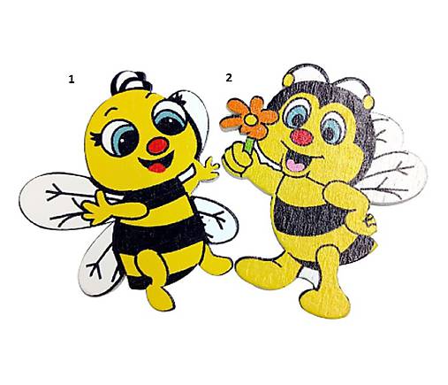VY106 Výrez veľký včielka 4 x 5 cm