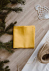 Úžitkový textil - Zero waste ľanová wreckovka - 11410983_