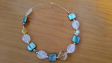Náhrdelníky - náhrdelník z perlete - 11409802_