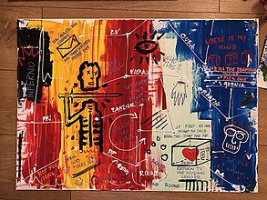 Obrazy - Basquiat II - 11414697_