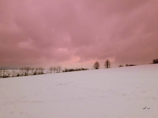 Fotografie - Zimný podvečer - 11417273_