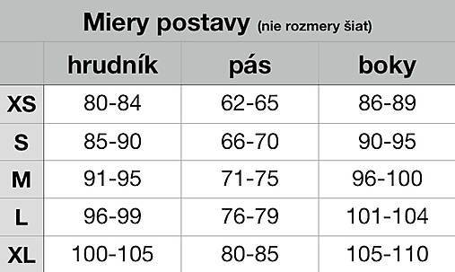 Šaty ačkový strih M01-tepl-io17