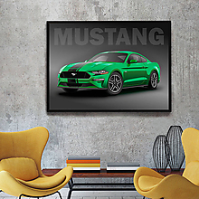 Grafika - Ford Mustang Vector art - 11420966_