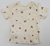 Detské oblečenie - VÝPREDAJ Dievčenské tričko biobavlna - 11420877_