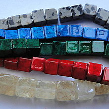 Minerály - Minerály-kocky-1ks - 11424575_
