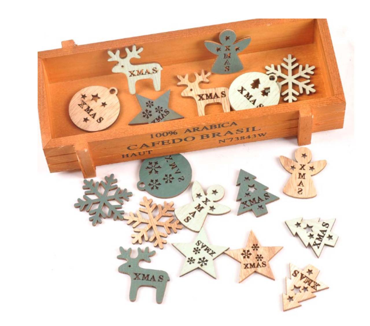 VY105 Vianočné výrezy 4-5 cm 