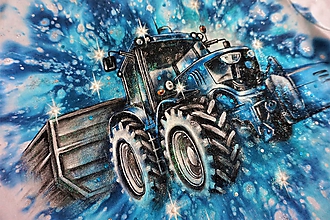 Detské oblečenie - traktor - detské tričko - 11429591_