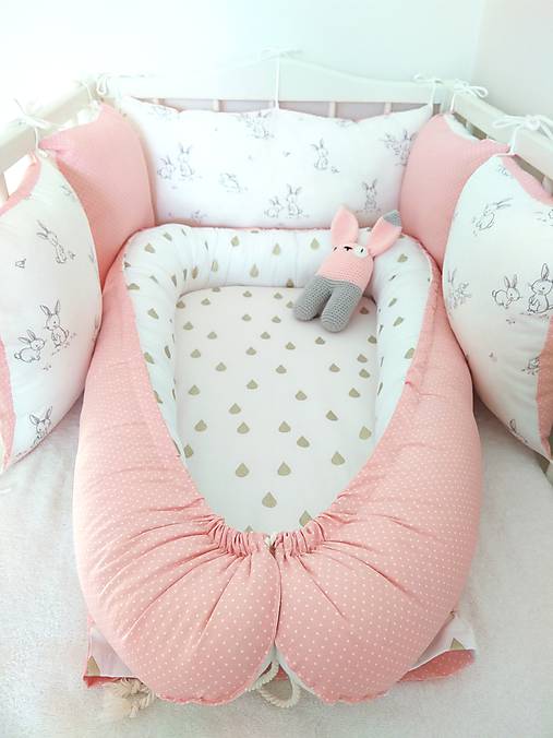 Jemná ružovo biela kombinácia - POZORNE ČÍTAJTE POPIS!