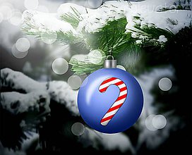 Grafika - Vianočná guľa (grafický obrázok) (vianočné lízatko) - 11428936_