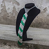 Pánske doplnky - Fírnenova kravata (zelená) - 11432144_
