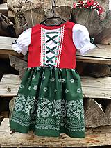 Detské oblečenie - Detské folklórne šaty Agnesa - 11440688_
