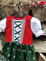 Detské oblečenie - Detské folklórne šaty Agnesa - 11440689_