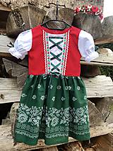 Detské oblečenie - Detské folklórne šaty Agnesa - 11440690_