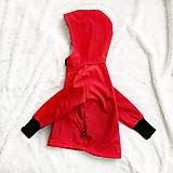 Detské oblečenie - Softshell bunda červená - 11441382_