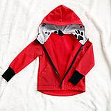 Detské oblečenie - Softshell bunda červená - 11441384_