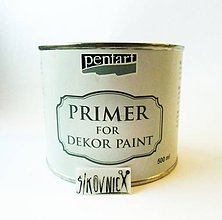 Farby-laky - Dekor paint soft, PRIMER (500 ml) - 11443338_